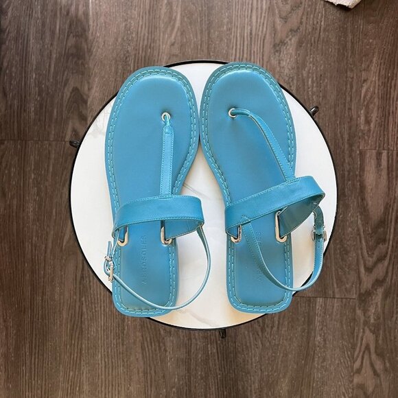 Aerosoles Women's Cherry Flat Sandal Natural 7 Wide​​ - Picture 8 of 8